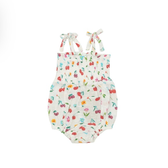 Angel Dear Other - 💜$20 FLASH SALE💜 Angel Dear Tie Strap Smocked Bubble 12-18M NWT